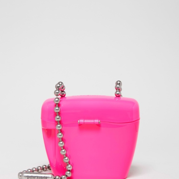 New Palm Angels Pink Padlock Mini Bag - Picture 4 of 9